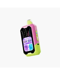 Rifbar MixPro disposable vape Pink Slushy flavor with smart display dual boost modes and compact design