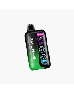 Syntrix Ghost It 40K disposable vape with smart display adjustable sweetness and nicotine levels high puff capacity rechargeable device