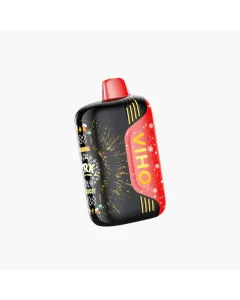 VIHO TRX 50K disposable vape with dual mode display boost and normal settings high puff capacity rechargeable device