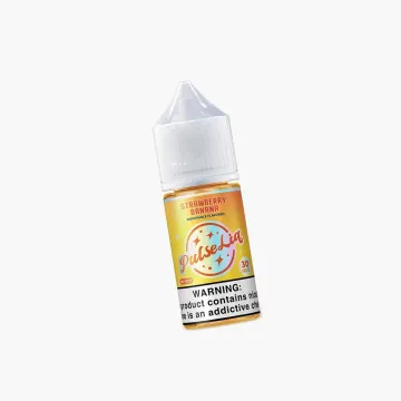 Geek Bar PulseLiq salt nic e liquid strawberry banana 30mg 30mL bottle nicotine salt vape juice for pod