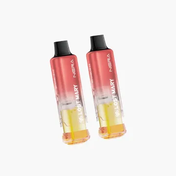 Lost Mary Nera replacement pods with transparent tank and Watermelon Ice flavor in dual pack design