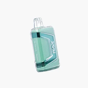 RAZ TN9000 disposable vape Miami Mint 0% nicotine transparent design compact device