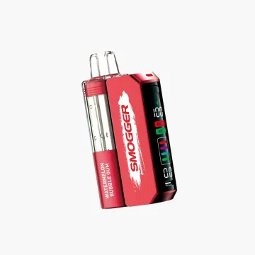 Smogger Switch Pro disposable vape kit watermelon bubble gum flavor with display screen dual mode boost and normal settings