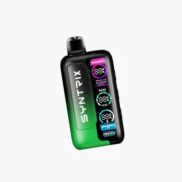 Syntrix Ghost It 40K disposable vape with smart display adjustable sweetness and nicotine levels high puff capacity rechargeable device