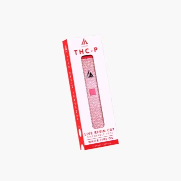 Uplift THC-P Live Resin CDT 2 gram disposable vape White Fire OG sativa