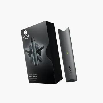 Vuse Alto Power Unit Kit gray vapor device with black retail box, pods sold separately