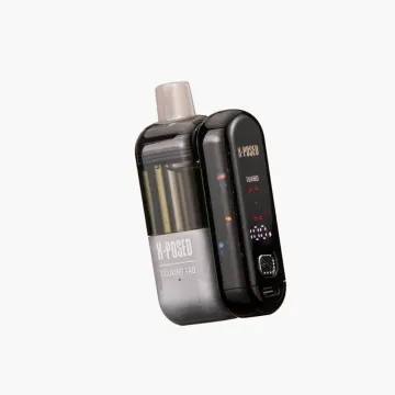 X-Posed 35K disposable vape kit with turbo mode digital display rechargeable device sleek dual section design