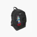 Cookies The Bungee smell proof backpack in black with multicolor chenille logo and bungee cord