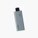 HQD Cuvie Slick 6000 disposable vape with sleek silver-gray metallic finish