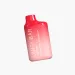 Juicy Bar JB5000 disposable vape in red gradient design with Strawberry Watermelon flavor label