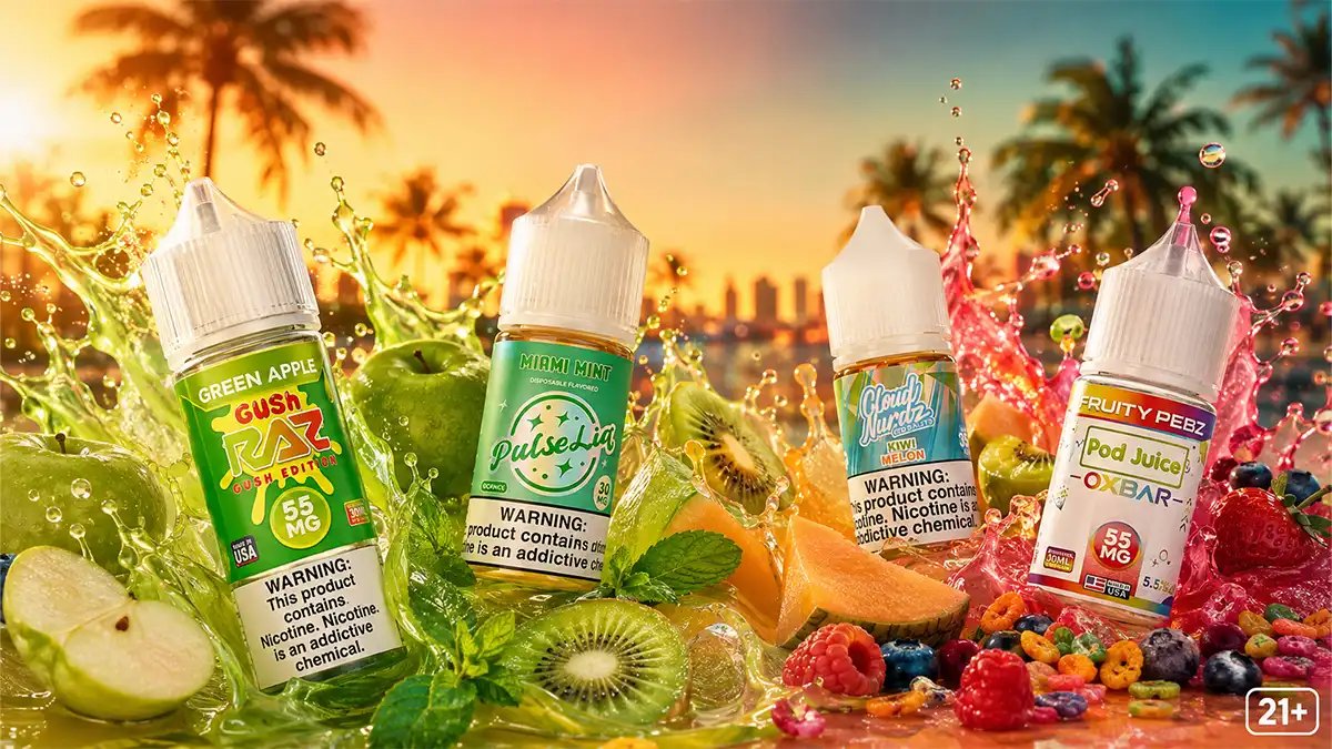 Flavored bottled e-liquids still legal to buy for refillable devices in Florida in 2026
