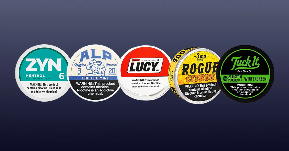 Best nicotine pouches 2026 all 14 brands ranked ZYN Rogue ALP Lucy QIT