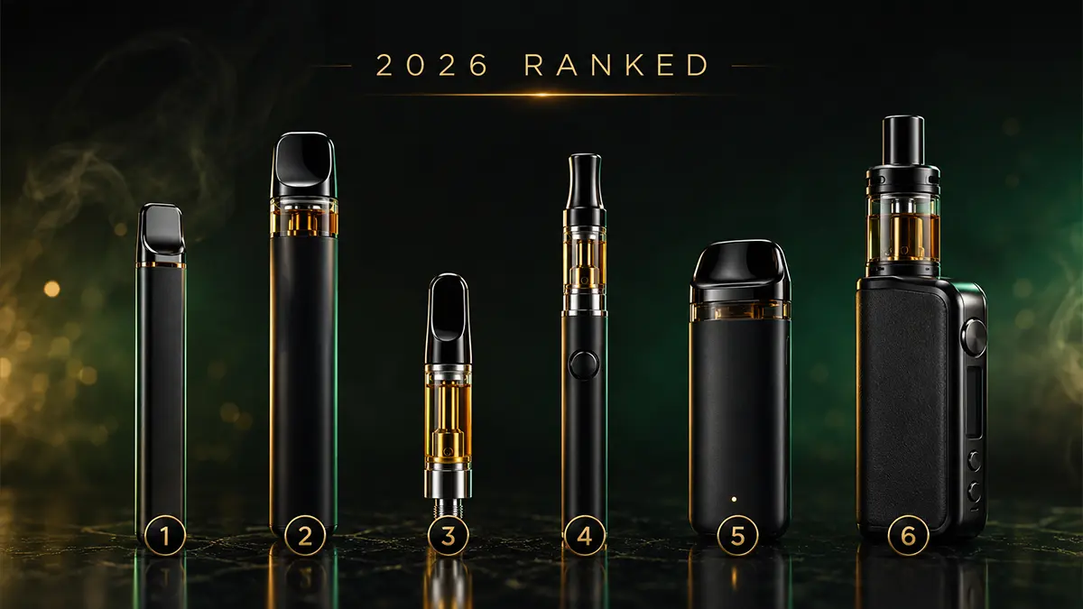 Best THCA vapes and cartridges for 2026 ranked by potency and value