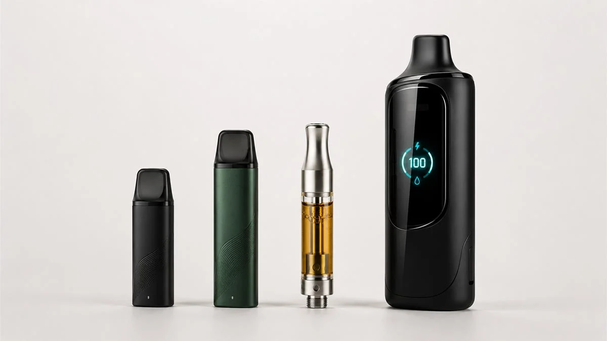 Best THCP vapes 2026 hero with top disposables and cartridges