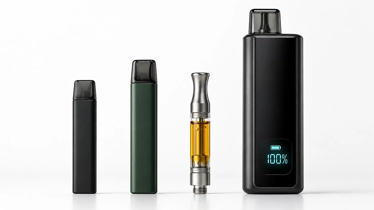 Best THCP vapes and carts 2026 lineup including Uplift Knockout CDT BDT cartridge and Geek THCX GT6000