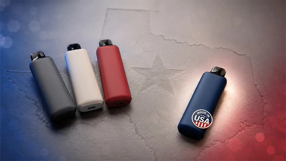 US-made disposable vapes still legal in Texas under SB 2024
