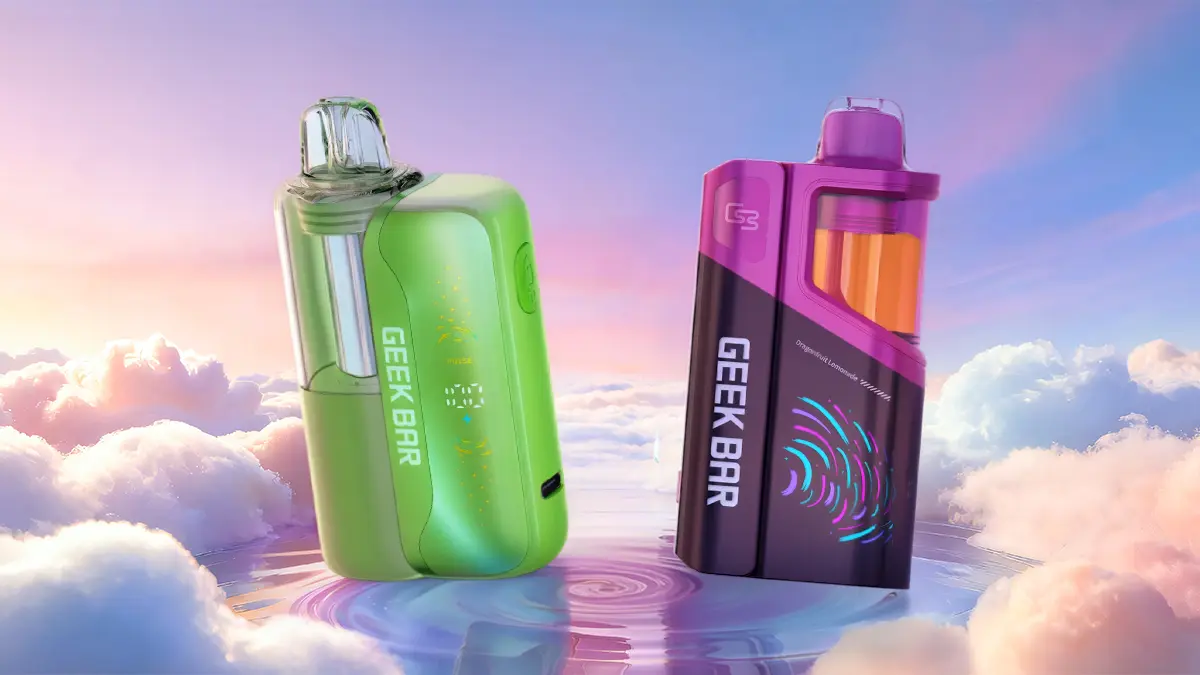 Geek Bar Mate 60K Kit vs Geek Bar Clio Platinum 50K side by side comparison