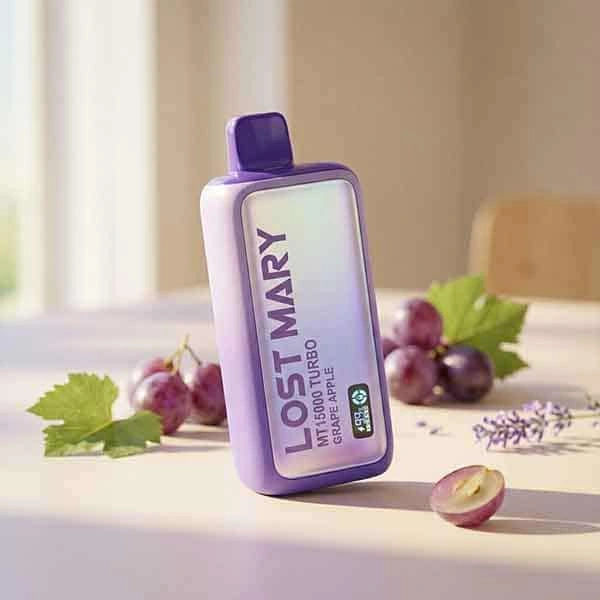 Lost Mary MT15000 Turbo disposable vape compact design with smart display