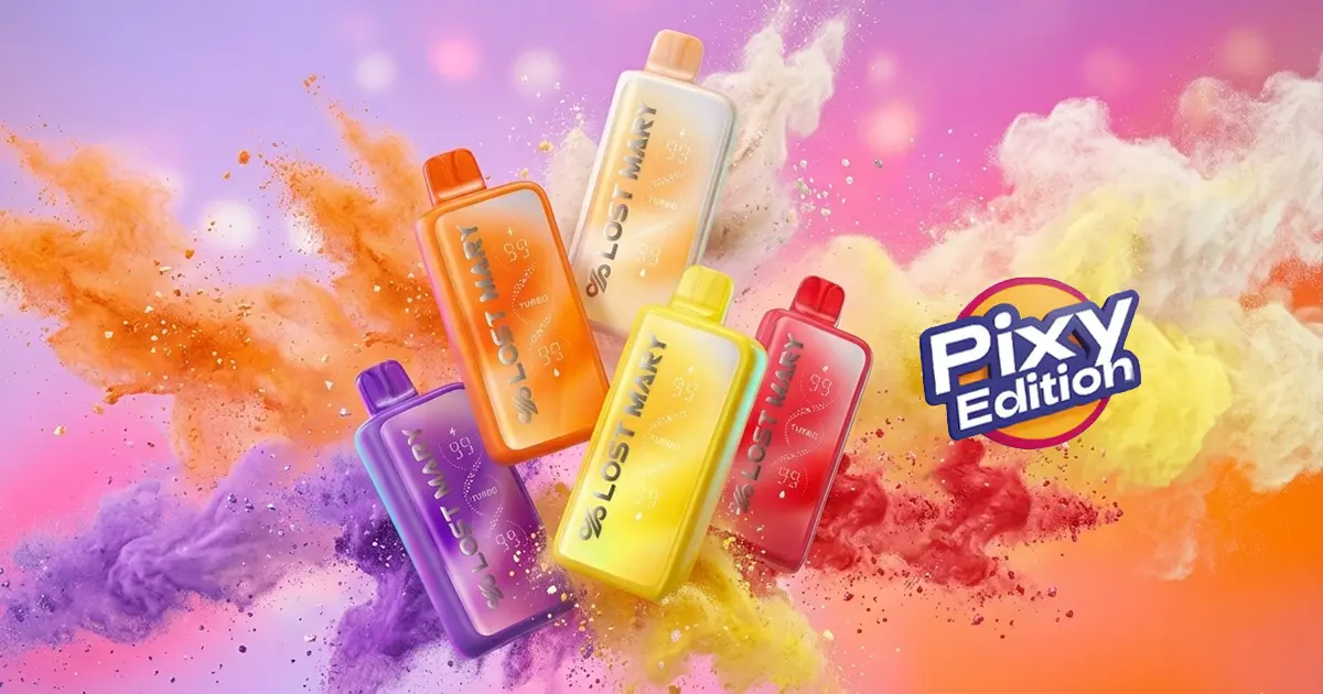 Lost Mary MT35000 Pixy Edition 5 candy flavors Purple Red Orange White Yellow reviewed