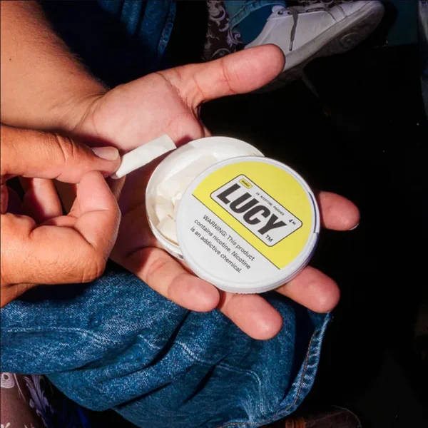 Lucy nicotine pouches tobacco-free 4mg 8mg 12mg synthetic nicotine