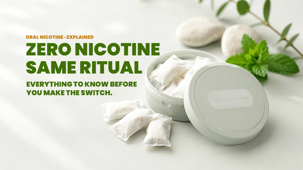 Nicotine free pouches guide 2026 zero nicotine and low strength options