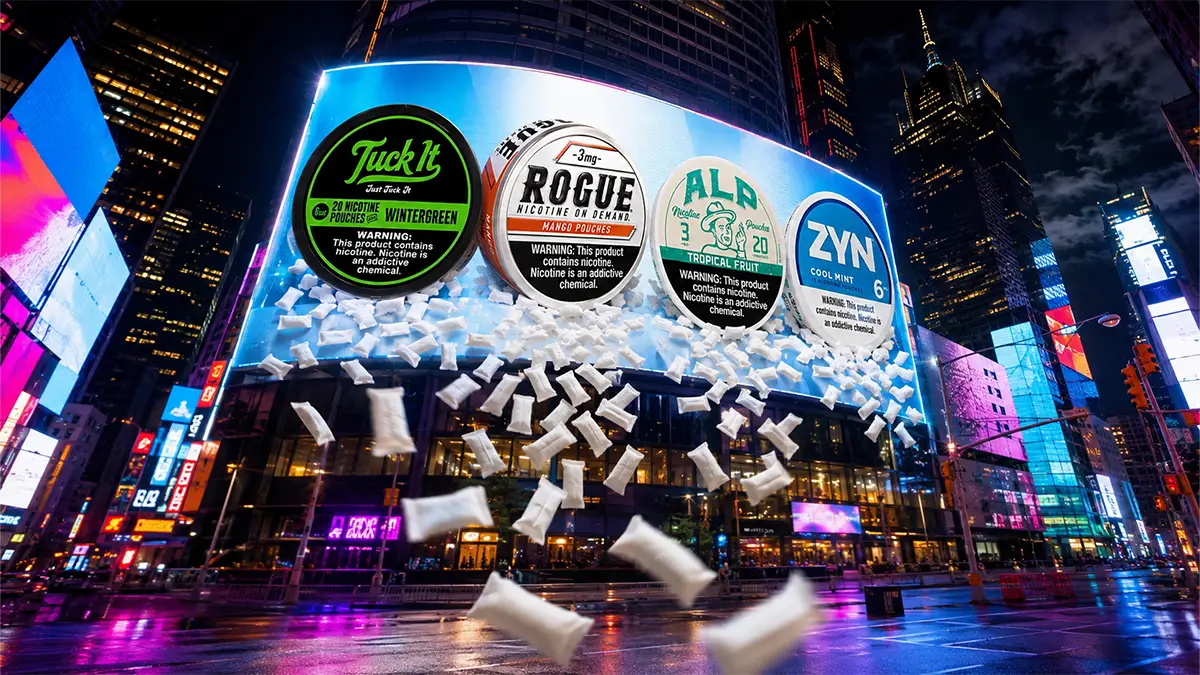 Nicotine pouch cans in multiple flavors legal to buy in New York