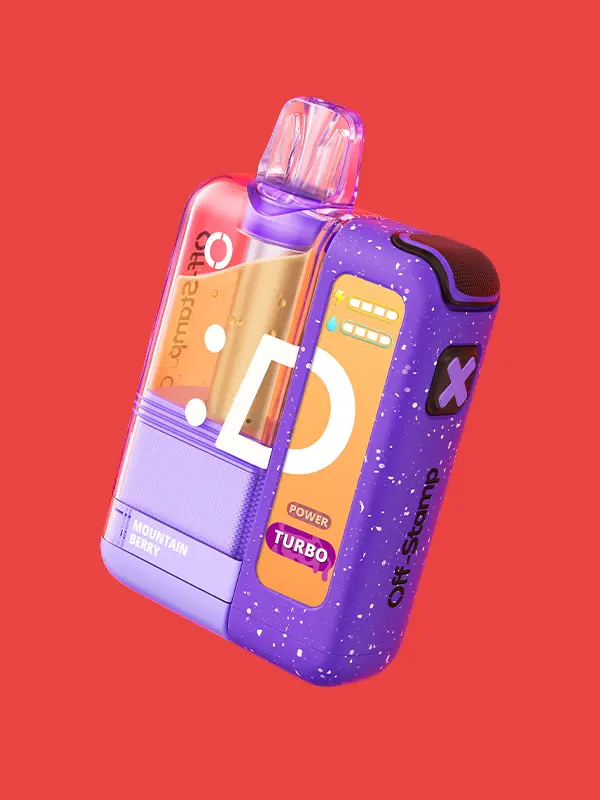 Off Stamp X-Cube Crystal Kit 35K with transparent pod and Splash battery dock