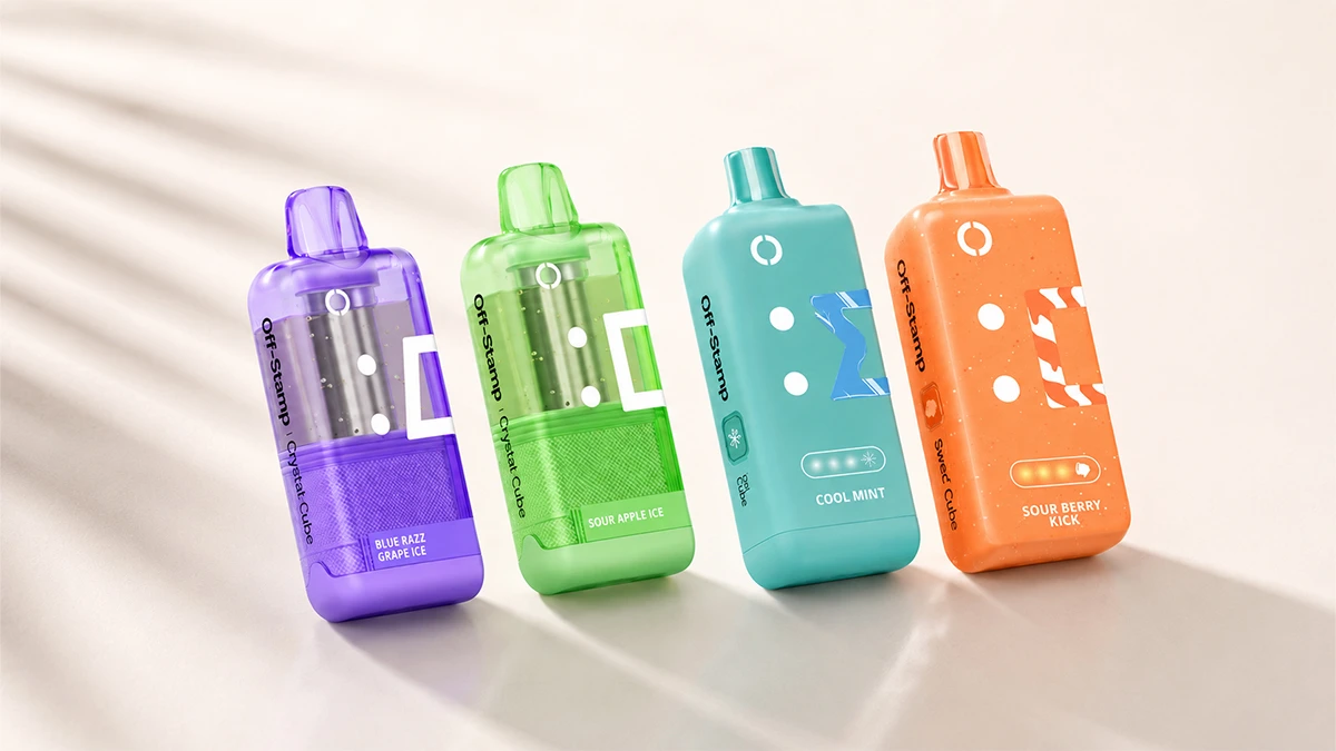 Off Stamp vape flavors and Cube pods 2026